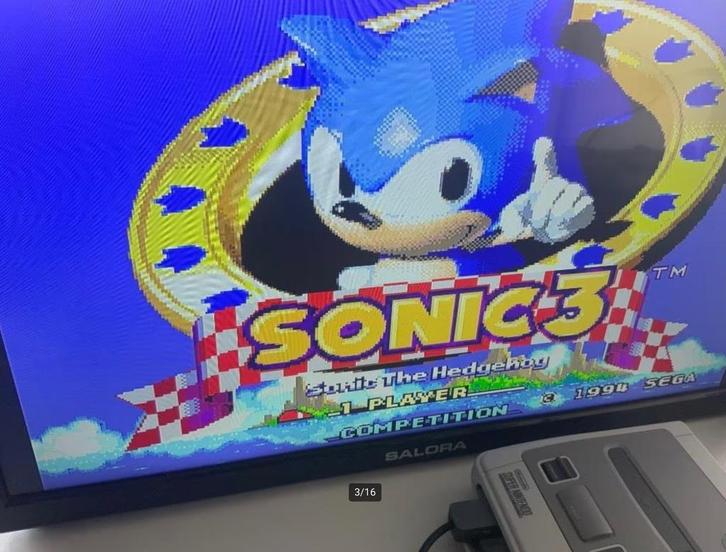 Mini Super Nintendo SNES Classic + 300 Sega Megadrive Games, Spelcomputers en Games, Games | Sega, Zo goed als nieuw, Mega Drive