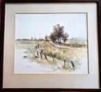 Aquarel van Pieter Verstappen, Antiek en Kunst, Ophalen of Verzenden