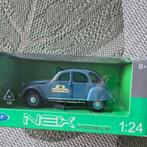 NEX models citroën eend duck ducktrail blauw 1:24, Ophalen of Verzenden, Nieuw