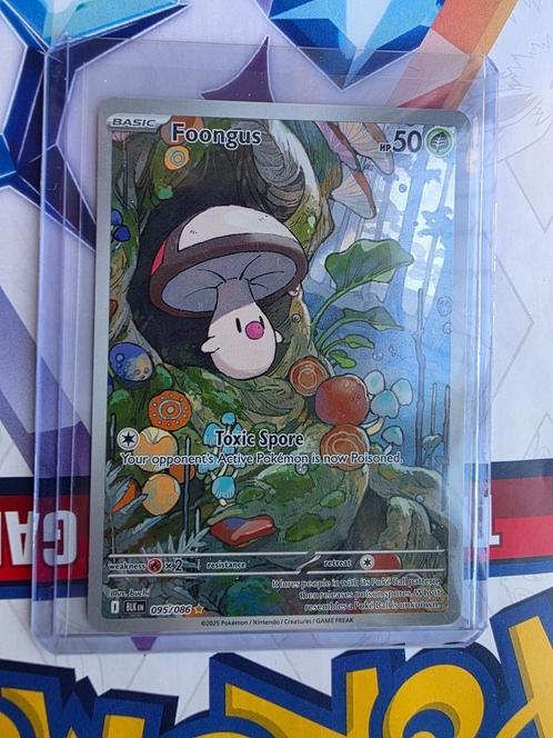 Pokémon Black Bolt Foongus BLK 095, Hobby en Vrije tijd, Verzamelkaartspellen | Pokémon, Nieuw, Losse kaart, Foil, Ophalen of Verzenden