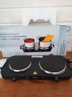 Nieuwe dubbele kookplaat, Witgoed en Apparatuur, Kookplaten, Nieuw, 3 kookzones of minder, Ophalen of Verzenden, Vrijstaand