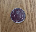 Munt 1 gulden 2001 met portret koninging Beatrix Nederland, Postzegels en Munten, Munten | Nederland, Verzenden, Koningin Beatrix