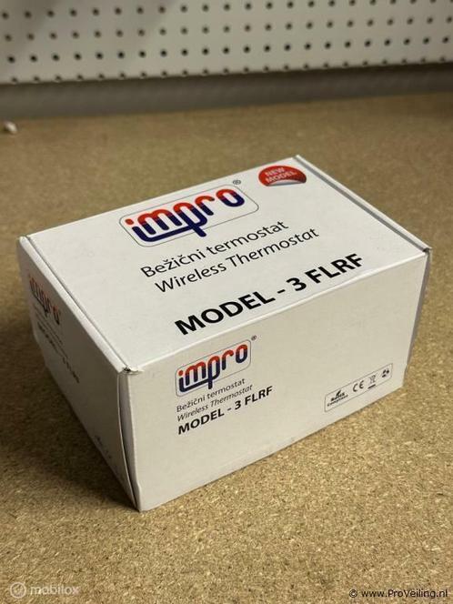 Online Veiling: Impro wireless thermostat model 3 FLRF, Doe-het-zelf en Verbouw, Verwarming en Radiatoren, Nieuw