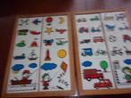 2 PLATEAUS "ZOEK DE PLAATJES DIE ERBIJ HOREN" van Educo, Ophalen of Verzenden, Puzzelen
