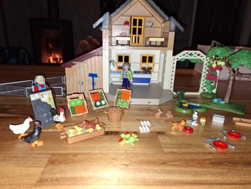 PLAYMOBIL Hoeve Met Bio-Winkel - 5120