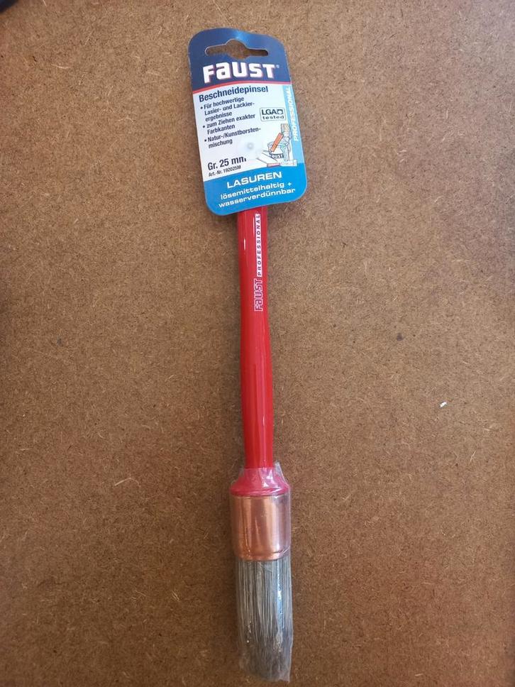 46x Ronde Kwast 25mm Faust Professional - Nieuw!, Doe-het-zelf en Verbouw, Schildersmaterialen, Nieuw, Kwast, Ophalen of Verzenden