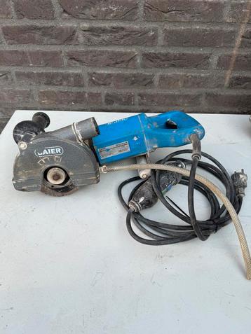 2x Baier Eibenstock muurfrees sleuvenfrees sleuvenzaag water beschikbaar voor biedingen