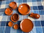 Spaans tapas servies, Huis en Inrichting, Ophalen, Zo goed als nieuw, Overige stijlen, Aardewerk