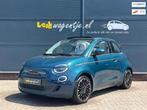 Fiat 500 C La Prima 42 kWh Cabrio *p-camera *keyless *leder, Gebruikt, Cabriolet, Leder, Te koop