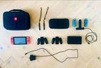 Nintendo Switch met toebehoren., Spelcomputers en Games, Ophalen of Verzenden, Zo goed als nieuw, Met 2 controllers, Switch Original