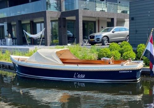 Kokmeeuw sloep  te koop, Watersport en Boten, Sloepen, Gebruikt, 30 tot 50 pk, 6 meter of meer, Binnenboordmotor, Diesel, Staal