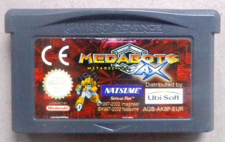 Medabots Metabee Ver. AX voor de Gameboy Advance, Spelcomputers en Games, Games | Nintendo Game Boy, Gebruikt, Avontuur en Actie
