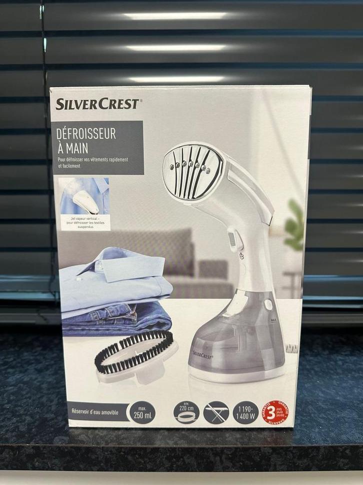 SILVERCREST Handstomer 1400W - Incl. Afneembaar Reservoir, Witgoed en Apparatuur, Strijkijzers en Strijkplanken, Nieuw, Draadloos strijkijzer