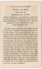 Mathijs van Buul 1869 Woensel + 1959 Eindhoven, 90 jaar, Verzenden