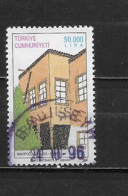 Turkije 1996, Verzenden, Overige landen, Gestempeld