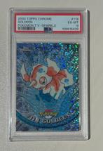 Pokemon TOPPS Chrome series 2 - Sparkle Goldeen #118 - PSA6, Ophalen of Verzenden, Zo goed als nieuw, Losse kaart