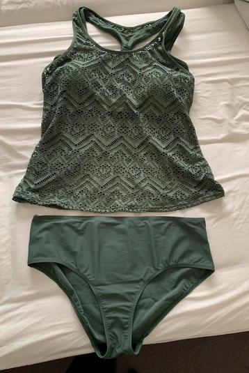 Tankini, olijfgroen, 44 beschikbaar voor biedingen