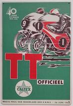 TT Assen 40 Jaar 1965 reclamebord van metaal wandbord deco
