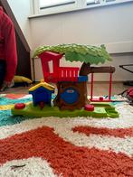 Fisher Price Little people boomhut, Kinderen en Baby's, Speelgoed | Buiten | Speelhuisjes, Ophalen, Zo goed als nieuw, Kunststof