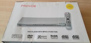 PRDVD6 DVD-speler met MPEG-4 functie beschikbaar voor biedingen