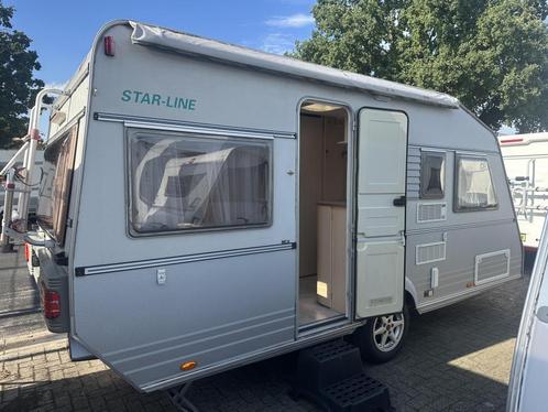 Kip Star Line 47 RONDZIT-DWARSBED-LUIFEL, Caravans en Kamperen, Caravans, Bedrijf, tot en met 4, 750 - 1000 kg, Standaardzit, Kip