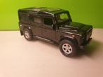 Kids Globe - Land Rover Defender 110 [zwart] 1/32, Gebruikt, Ophalen of Verzenden, Auto