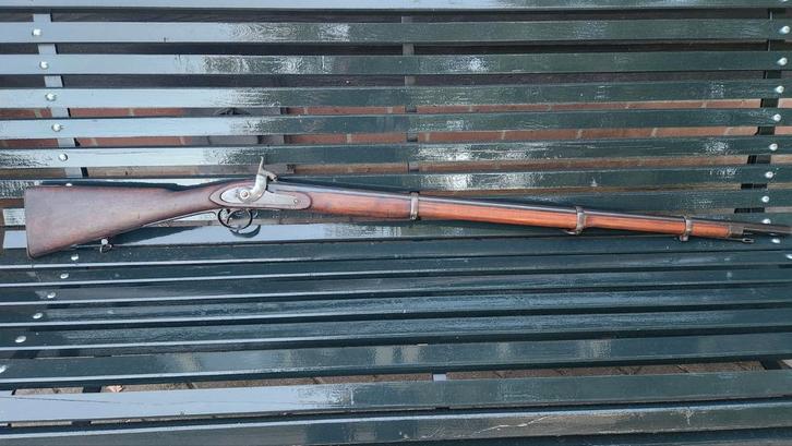 Militair antiek percussie geweer m1822T/p1853, Verzamelen, Militaria | Algemeen, Landmacht, Amerika, Ophalen of Verzenden