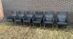 Montis Chaplin (6 st), Huis en Inrichting, Stoelen, Ophalen of Verzenden, Zo goed als nieuw, Zwart, Vijf, Zes of meer stoelen