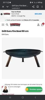 Nieuwe vuurkorf van Grill Guru diameter 80cm, Ophalen, Nieuw