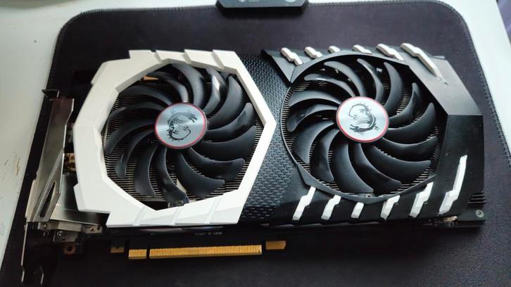 MSI GTX 1080 Gaming Plus - 8GB - White Edition, Computers en Software, Videokaarten, Zo goed als nieuw, Nvidia, PCI-Express 3.0
