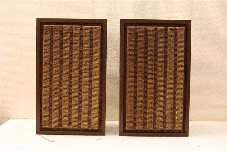 2 Stuks luidsprekers 44244, Audio, Tv en Foto, Luidsprekers, Gebruikt, Front, Rear of Stereo speakers, 120 watt of meer, Overige merken