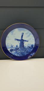 Mooi delfts blauw bord afbeelding molen, Antiek en Kunst, Antiek | Wandborden en Tegels, Ophalen of Verzenden