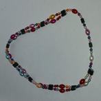 Vintage retro oldschool ketting kralen magnetisch kleurrijk, Verzenden, Zo goed als nieuw, Overige kleuren, Overige materialen