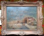 Olieverf op paneel, Omg Nicolaas Johannes Rooseboom, Ophalen of Verzenden