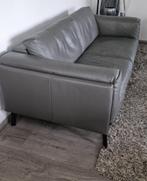 Lederen  Mustering Bank, Huis en Inrichting, Banken | Bankstellen, Ophalen, Overige maten, 150 tot 200 cm, Zo goed als nieuw