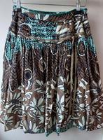 Vanilia rok maat XS / S bruin / groen katoen, schitterend!, Kleding | Dames, Bruin, Vanilia, Ophalen of Verzenden, Zo goed als nieuw