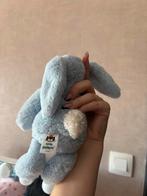 Kleine blauwe rammelaar konijn Jellycat, Ophalen of Verzenden, Zo goed als nieuw, Konijn