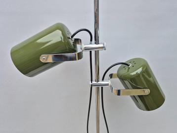 Vintage vloerlamp - Anvia met 2 spots - Jaren 70 beschikbaar voor biedingen