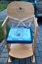 Mooie houten Bambino meegroei kinderstoel, Kinderen en Baby's, Ophalen, Gebruikt, Meegroeistoel, Stoelverkleiner