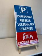 Vintage Forum Airport Limousine Service Emaille Bord, Antiek en Kunst, Ophalen