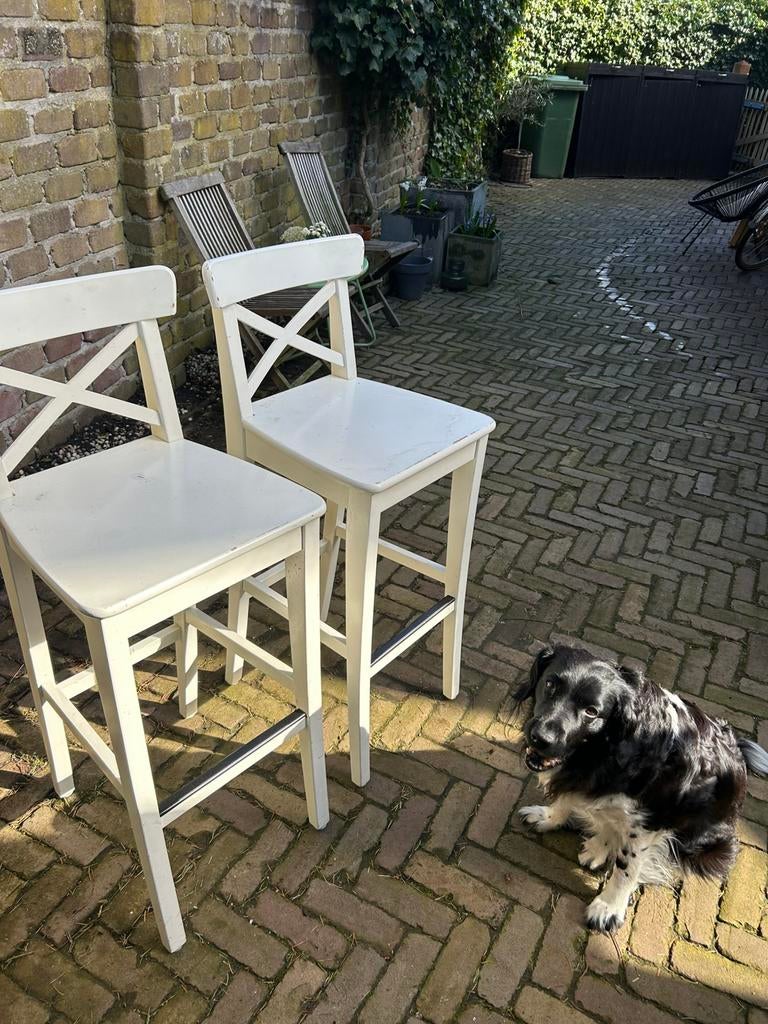 Barkrukken ikea, 2 krukken, Ophalen, Zo goed als nieuw, 60 tot 90 cm