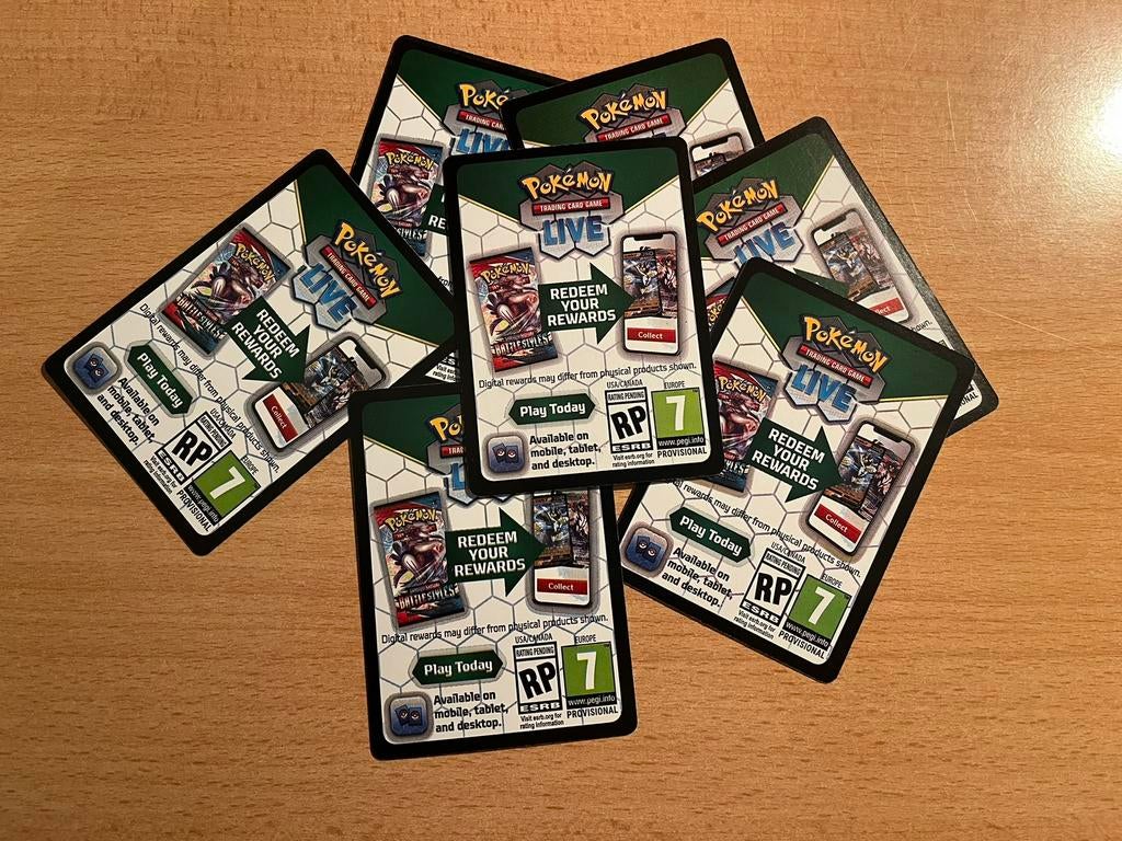 Pokemon TCG - Online Code Cards, Verzenden, Nieuw
