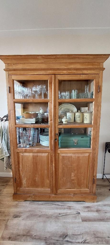 Teak houten buffetkast, Huis en Inrichting, Kasten | Buffetkasten, Ophalen, Gebruikt, Teakhout, Landelijk