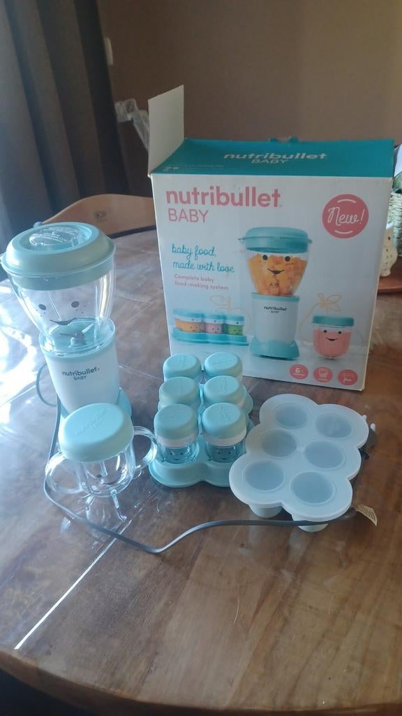 NutriBullet Baby, Witgoed en Apparatuur, Keukenmixers, Ophalen, Zo goed als nieuw, Vaatwasserbestendig, Minder dan 1 liter
