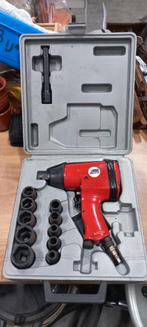 pneumatische tool met doppen in originele koffer, Ophalen of Verzenden, Gebruikt