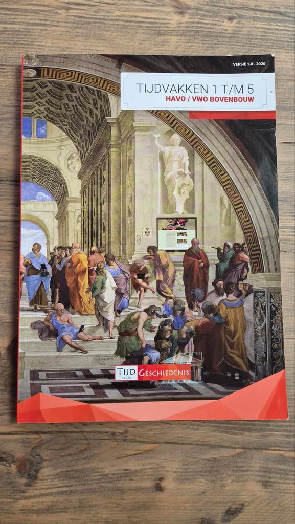 Geschiedenis Tijdvak 1 t/m 5 HAVO/VWO bovenbouw, Boeken, Ophalen of Verzenden, Zo goed als nieuw, Tijd voor Geschiedenis
