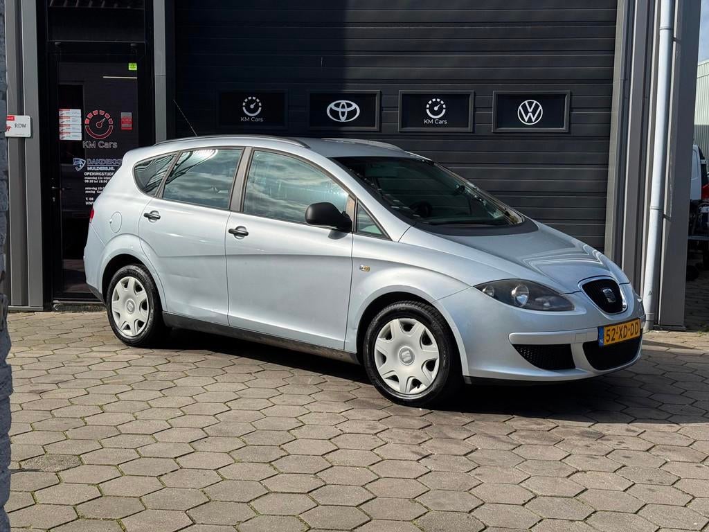 Seat Altea XL 1.6 Reference - 1e Eiegnaar - Airco - Km N.a.p, Auto's, Gebruikt, Zwart, 4 cilinders, Altea XL