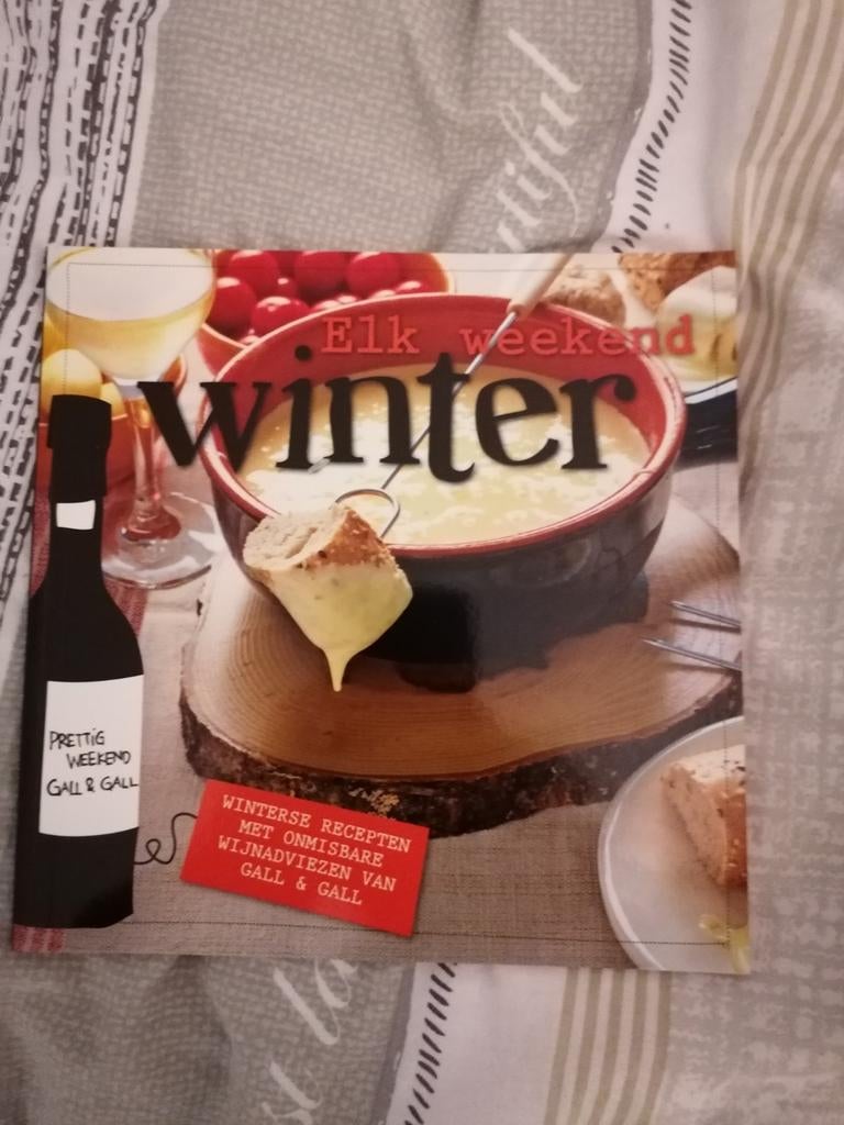 Winter Elk Weekend Kookboek - Gall & Gall, Boeken, Gall & Gall, Hoofdgerechten, Ophalen of Verzenden, Zo goed als nieuw