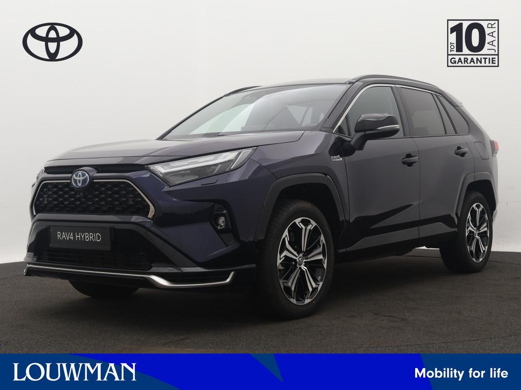 Toyota RAV4 2.5 Plug-in Hybrid AWD Bi-Tone Plus *NIEUW*, Auto's, Toyota, Automaat, 12 maanden, 4 cilinders, Blauw