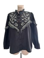 Fabienne Chapot blouse XL, Kleding | Dames, Blouses en Tunieken, Zwart, Maat 46/48 (XL) of groter, Ophalen of Verzenden, Zo goed als nieuw